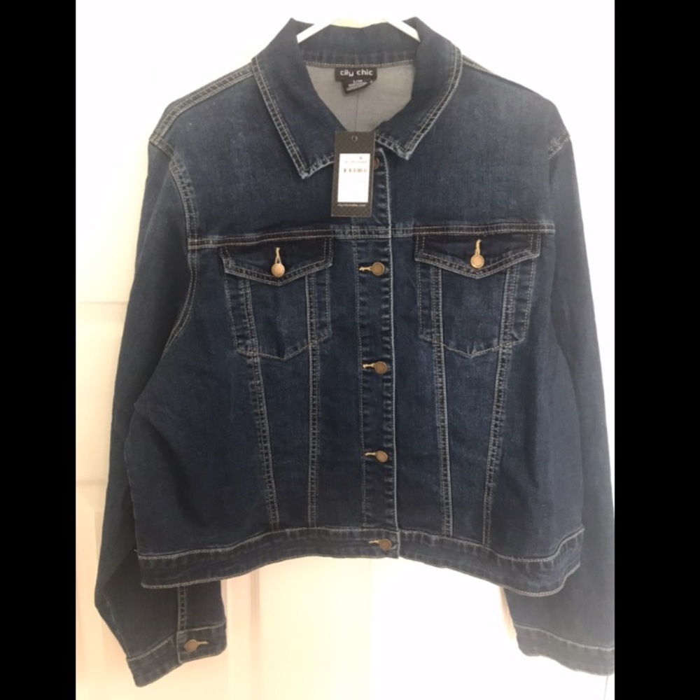 City Chic Denim Jacket